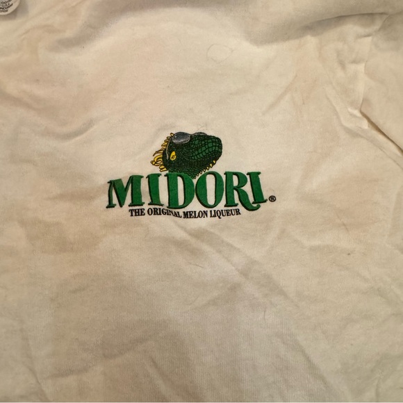 Midori margarita vintage single stitch Hanes heavy weight t shirt large - Picture 5 of 9